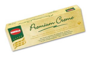 Univerzálně použitelný margarín pro výrobu všech krémových dortů, řezů, dezertů, krémů určených k plnění atp.