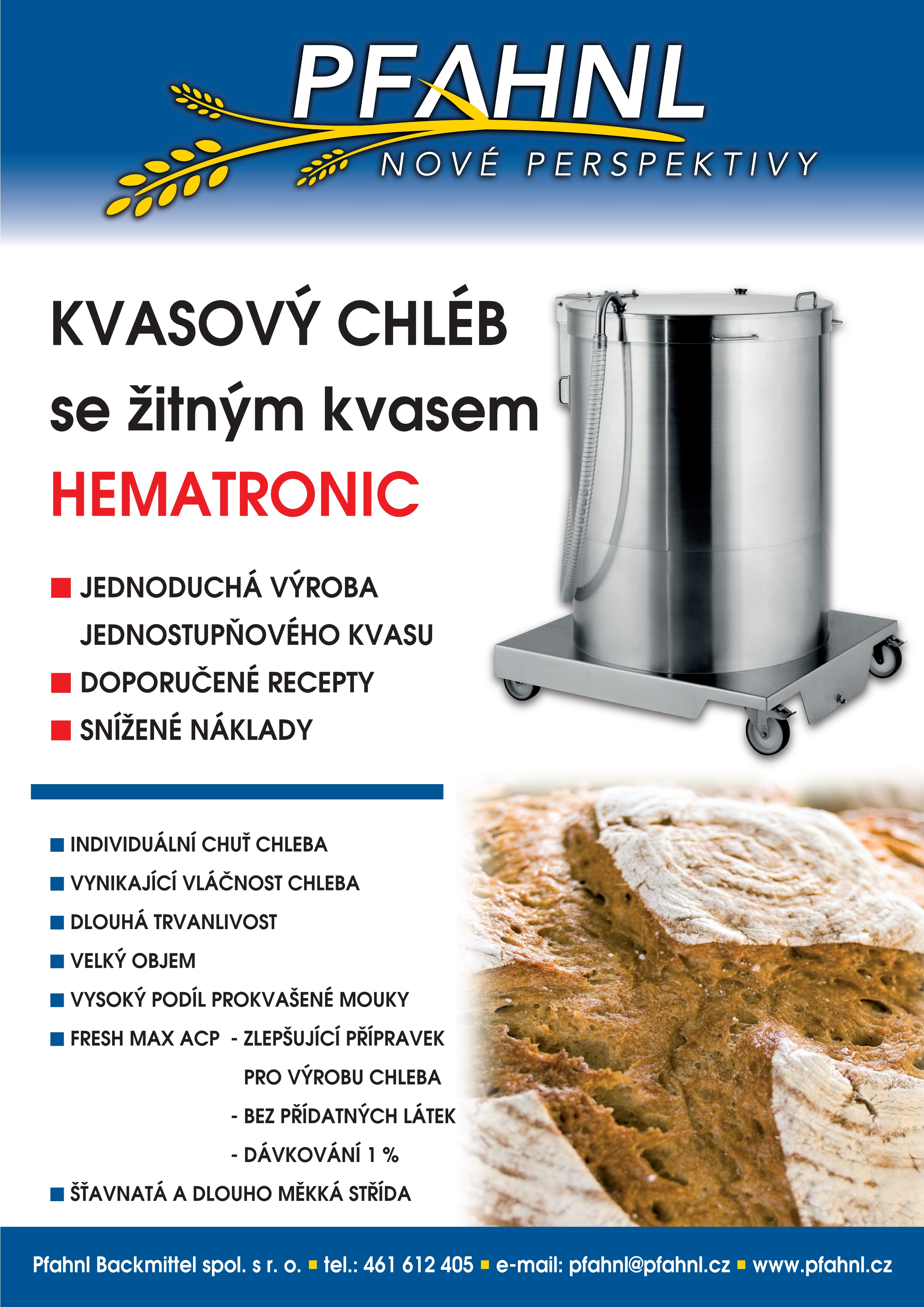 kvasovy chleb hematronic prospekt